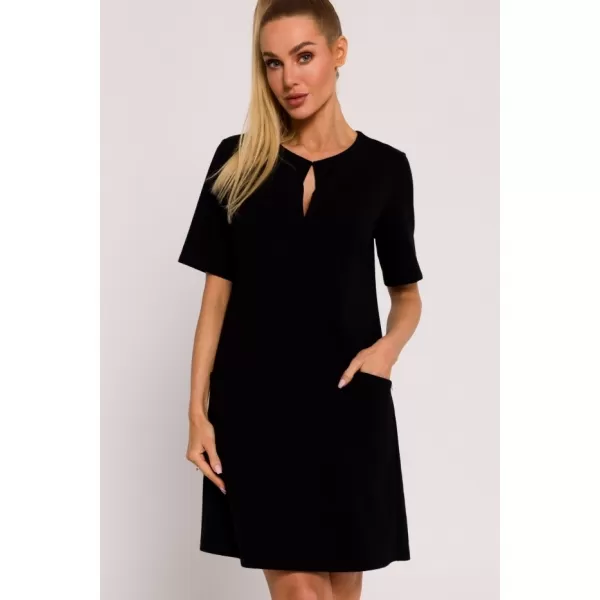  Rochie MOE M788 NEGRU 