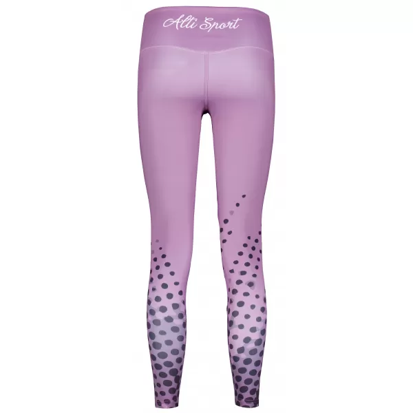  Premium pentru jambiere pentru femei ALTISPORT VOJ/ALW109LEG01 VIOLET 