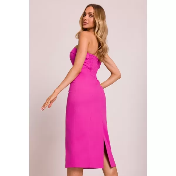  Rochie MOE M843 ROZ 