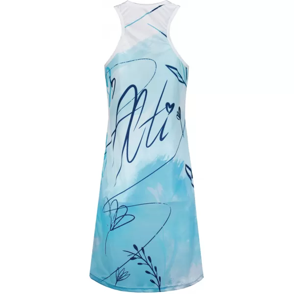  Rochie funcțională premium pentru femei ALTISPORT VOJ/ALW083SAT01 ALB ALBASTRU 
