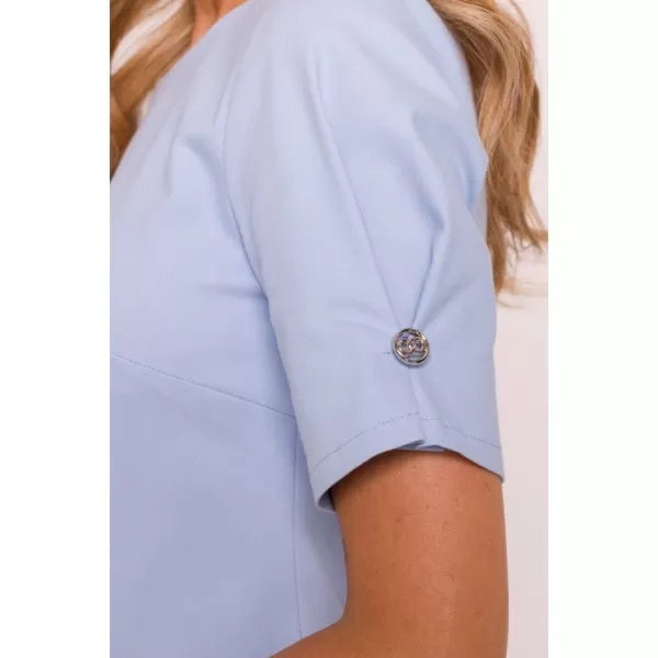  Rochie MOE M842 ALBASTRU DESCHIS 