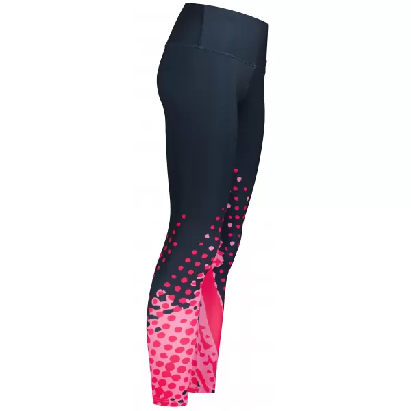  Premium pentru jambiere pentru femei ALTISPORT VOJ/ALW109LEG01 ROZ-NEGRU 