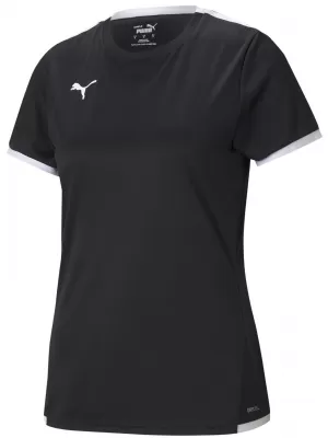 Cămașă funcțională feminină PUMA TEAMLIGA JERSEY W 704934_03 PUMA BLACK/PUMA WHITE
