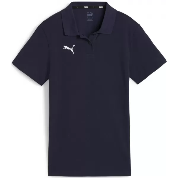  Tricou pentru femei cu guler PUMA TEAMGOAL CASUALS POLO WMN 658607_06 PUMA NAVY/PUMA WHITE 
