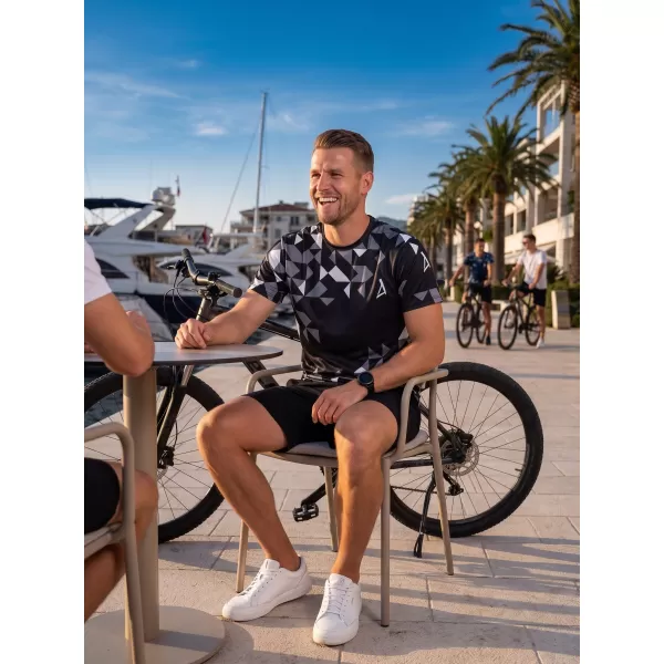  Premium funcțional pentru bărbați ALTISPORT VOJ/ALM108TR01 NEGRU 