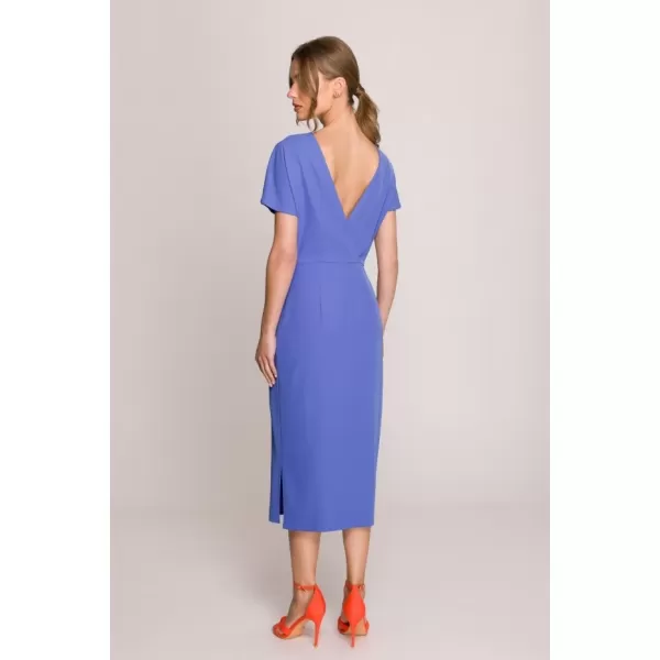  Rochie STYLOVE S398 ALBASTRU 