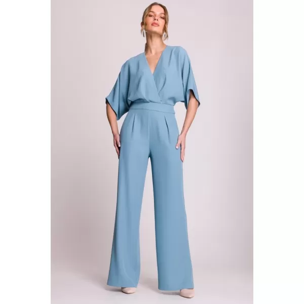  Salopete de dama STYLOVE S395 ALBASTRU CERUL 