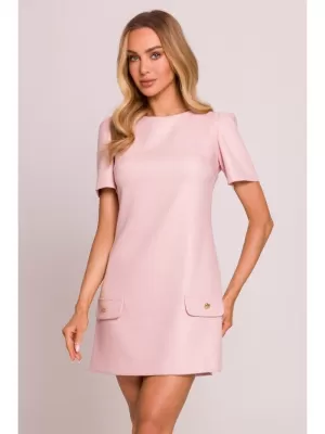 Rochie MOE M855 PIERSICĂ