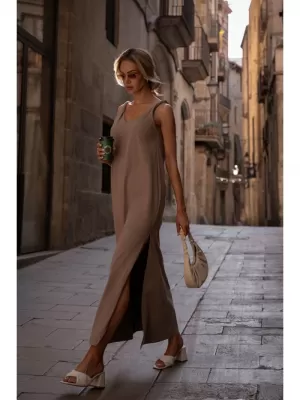 Rochie MOE M791 CACAO