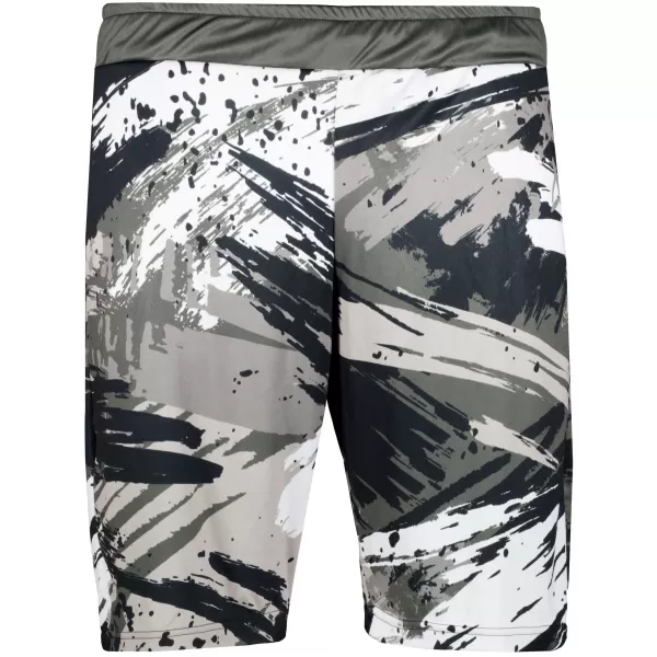  Premium pantaloni scurți funcționali pentru bărbați ALTISPORT VOJ/ALM014KRA01 NEGRU -GRAY 