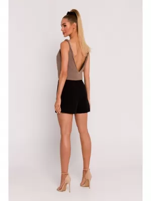 Pantaloni scurți de damă MOE M775 NEGRU
