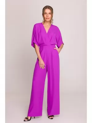 Salopete de dama STYLOVE S395 LAVANDĂ