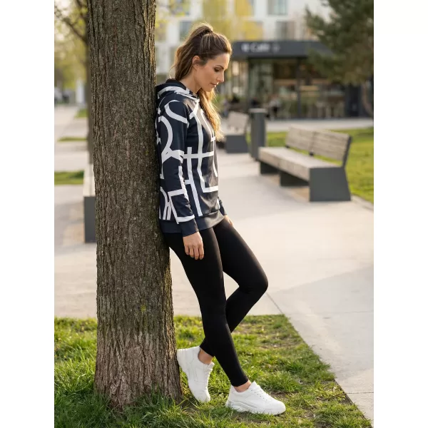  Premium cu hanorac funcțional pentru femei ALTISPORT VOJ/ALW085MI01 NEGRU 
