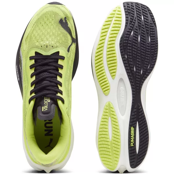  Pantofi pentru bărbați PUMA VELOCITY NITRO 3 PSYRUSH 380080_01 LIME POW/NEGRU/SILVER 
