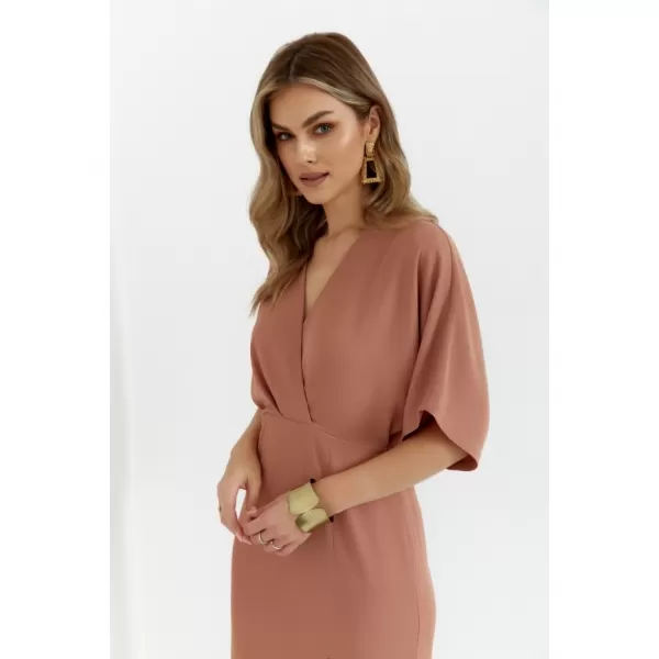  Rochie MAKOVER K163 TRANDAFIR 