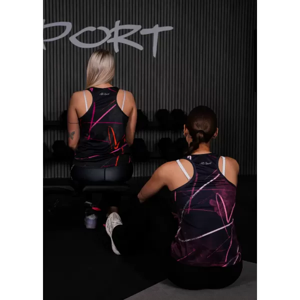  Rezervorul funcțional al femeilor de vârf al premium ALTISPORT VOJ/ALW082TIL01 VIOLET 