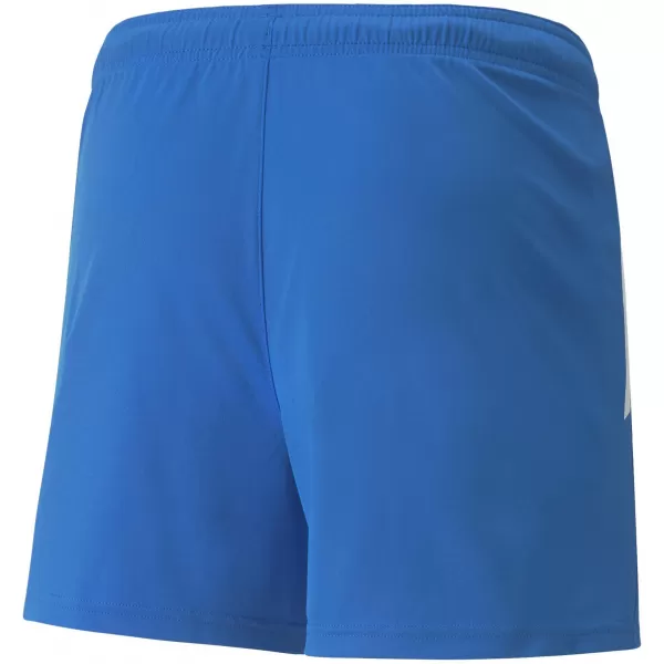  Pantaloni scurți pentru doamne PUMA TEAMLIGA SHORTS W 704936_02 LIMONADĂ ALBASTRĂ ELECTRICĂ 