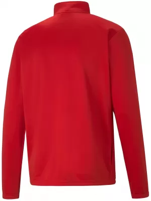 Sacou PUMA TEAMRISE TRG POLY JACKET 657392_01 PUMA RED/PUMA WHITE