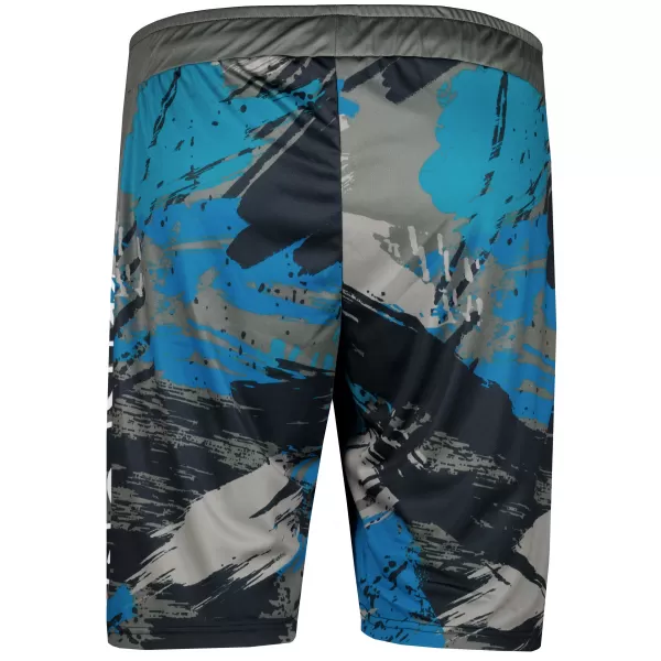  Premium pantaloni scurți funcționali pentru bărbați ALTISPORT VOJ/ALM014KRA01 NEGRU/KEROSEN 