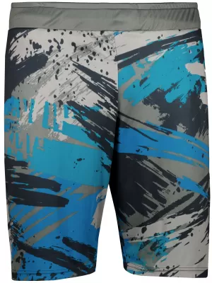 Premium pantaloni scurți funcționali pentru bărbați ALTISPORT VOJ/ALM014KRA01 NEGRU/KEROSEN