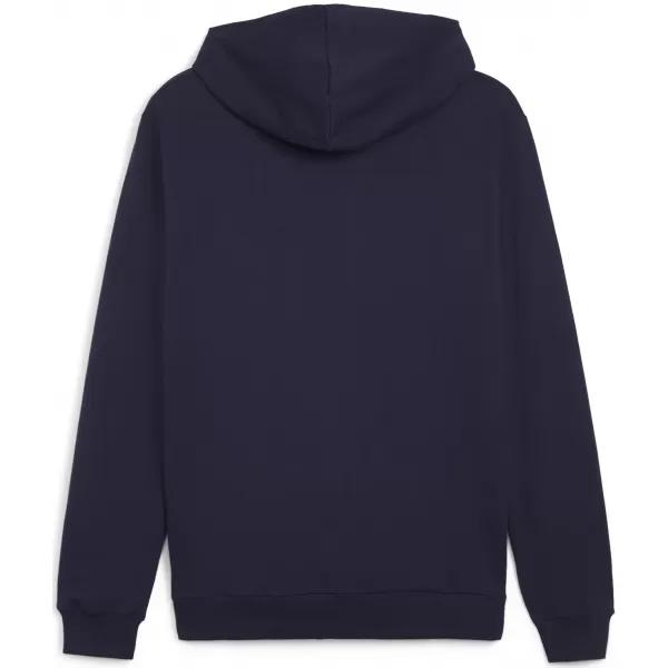  Panoul pentru bărbați PUMA TEAMGOAL CASUALS HOODED JACK 658595_06 PUMA NAVY/PUMA WHITE 