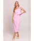 Rochie MOE M847 ROZ BOMBOANĂ