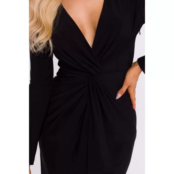  Rochie MOE M840 NEGRU 
