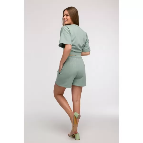  Pantaloni scurți de damă BEWEAR B295 MENTĂ 