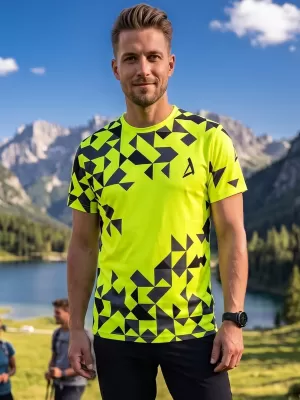 Premium funcțional pentru bărbați ALTISPORT VOJ/ALM108TR01 NEON