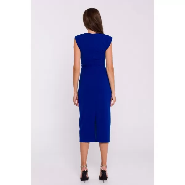 Rochie STYLOVE S382 ALBASTRU REGAL 