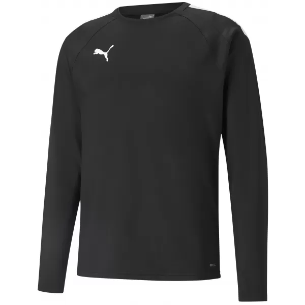  Panoul pentru bărbați PUMA TEAMLIGA TRAINING SWEAT 657238_03 PUMA BLACK/PUMA WHITE 