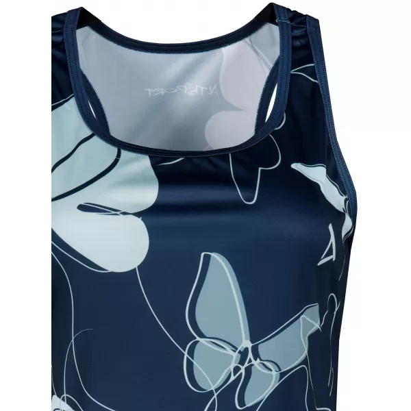 Premium rochie funcțională pentru femei ALTISPORT VOJ/ALW086SAT01 ALBASTRU ÎNCHIS 