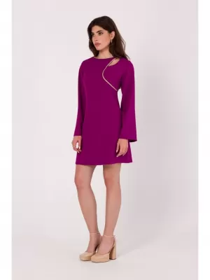 Rochie MAKOVER K181 RUBINE