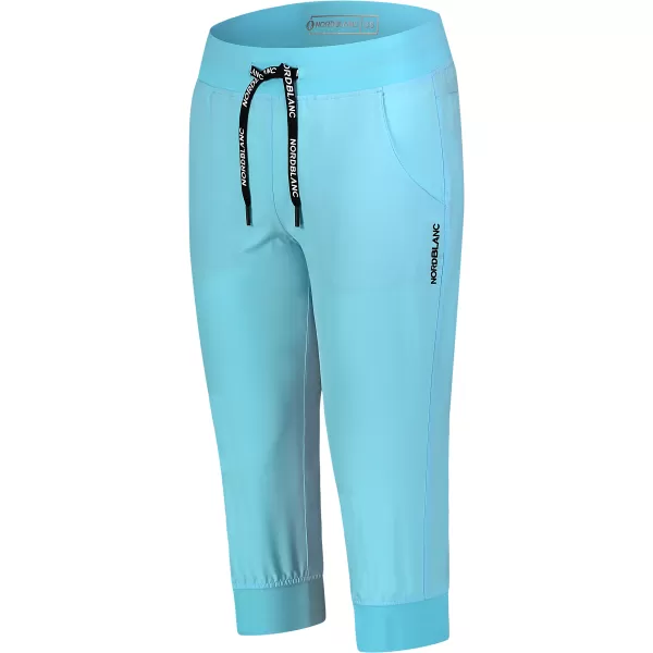  Pantaloni scurți pentru doamne NORDBLANC CAPTIVATE NBSPL8202 ALBASTRU DESCHIS 