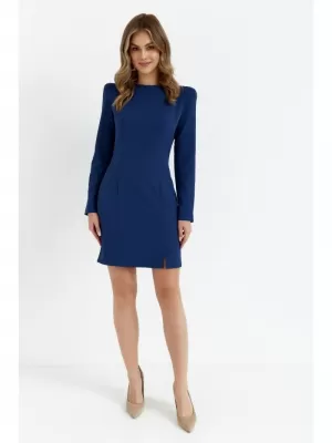 Rochie MOE M755 ALBASTRU MARIN