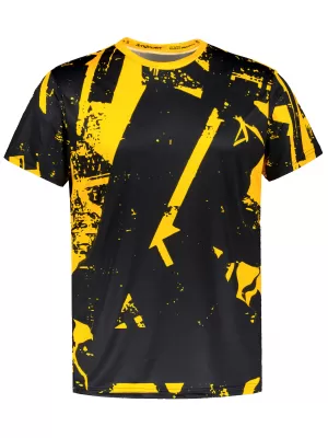 Premium funcțional pentru bărbați ALTISPORT VOJ/ALM079TR01 NEGRU -YELLOW