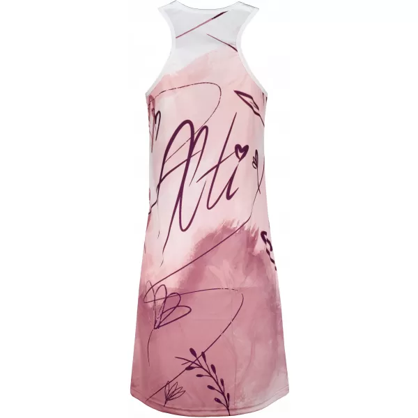  Premium rochie funcțională pentru femei ALTISPORT VOJ/ALW083SAT01 ALB -PINK 