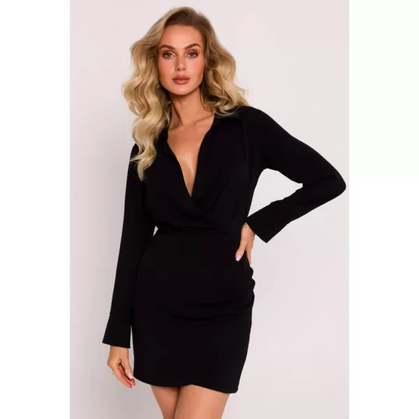  Rochie MOE M783 NEGRU 
