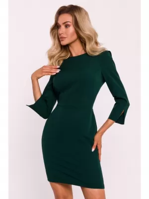Rochie MOE M815 VERDE STICLA
