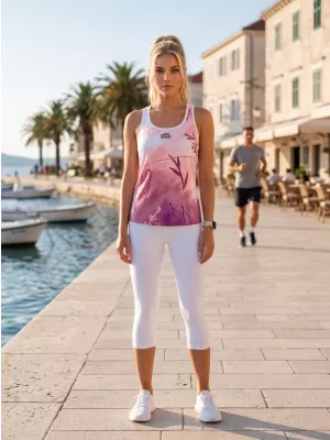 Maieu premium funcțional pentru femei ALTISPORT VOJ/ALW083TIL01 ALB ROZ
