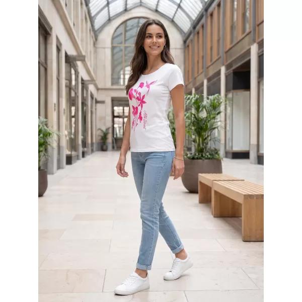  Cămaşă ALTISPORT ALW191122 ALB -PINK 