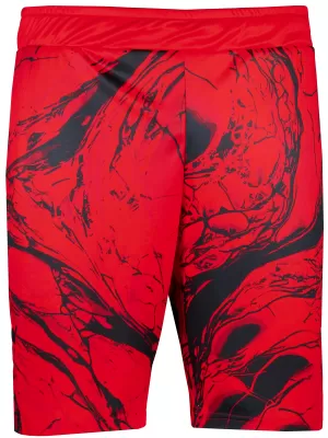 Premium pantaloni scurți funcționali pentru bărbați ALTISPORT VOJ/ALM071KRA01 ROŞU