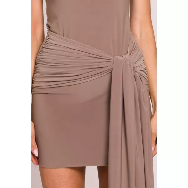  Rochie MOE M841 BEJ 