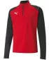 Panoul pentru bărbați PUMA TEAMLIGA 1/4 ZIP TOP 657236_01 PUMA RED/PUMA BLACK