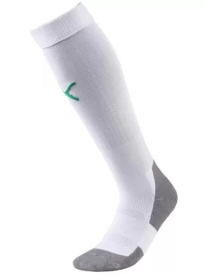 Șosete de fotbal PUMA TEAM LIGA SOCKS CORE 703441_15 PUMA WHITE/PEPPER GREEN
