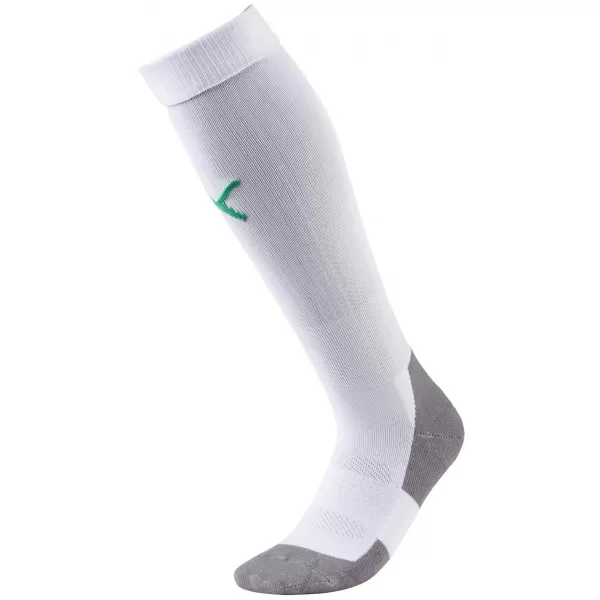  Șosete de fotbal PUMA TEAM LIGA SOCKS CORE 703441_15 PUMA WHITE/PEPPER GREEN 