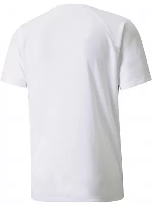 Cămașa funcțională a bărbaților PUMA TEAMLIGA STRIPED JERSEY 704920_04 PUMA WHITE/PUMA BLACK