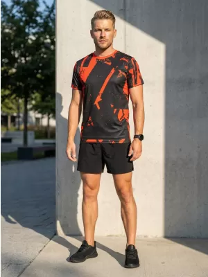 Premium funcțional pentru bărbați ALTISPORT VOJ/ALM079TR01 NEGRU -D
