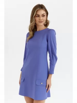 Rochie MAKOVER K148 VIOLET DESCHIS