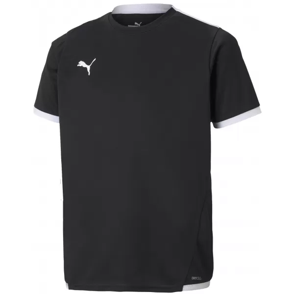  Jersey de fotbal pentru copii PUMA TEAMLIGA JERSEY JR 704925_03 PUMA BLACK/PUMA WHITE 